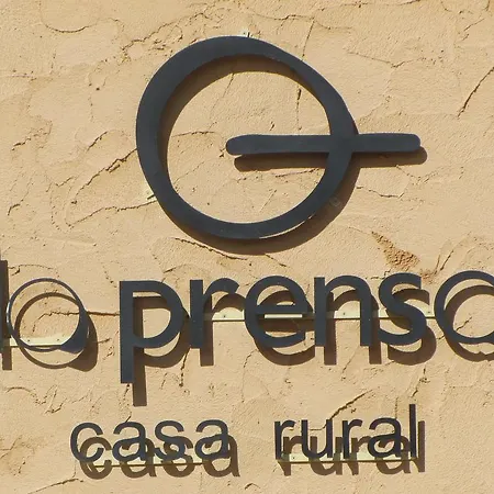 Casa Rural La Prensa De Vino Holiday home *